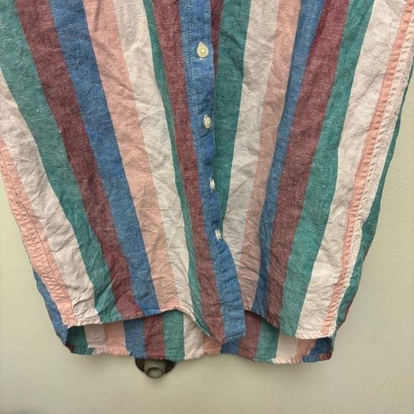 Madewell Central Shirtdress Flagstaff Stripe - Picture 8 of 11